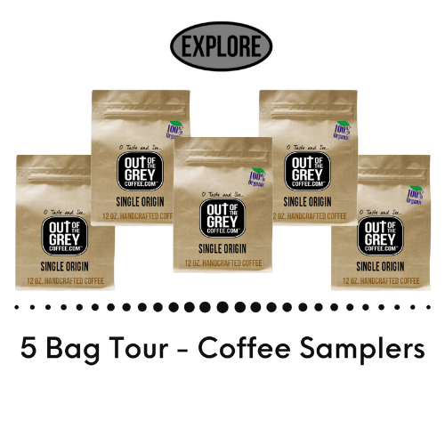 ootgCoffee - 5 Bag Tour - Coffee Samplers