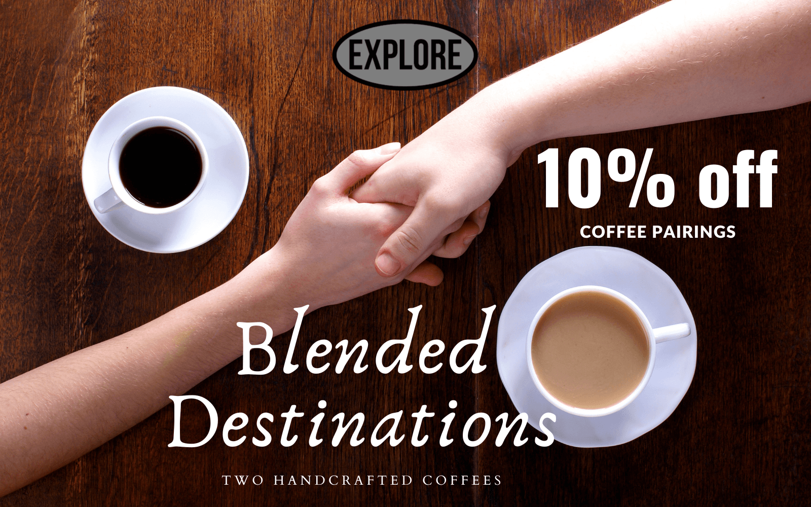 Coffee pairings known as Blended Destinations by Out Of The Grey Coffee 