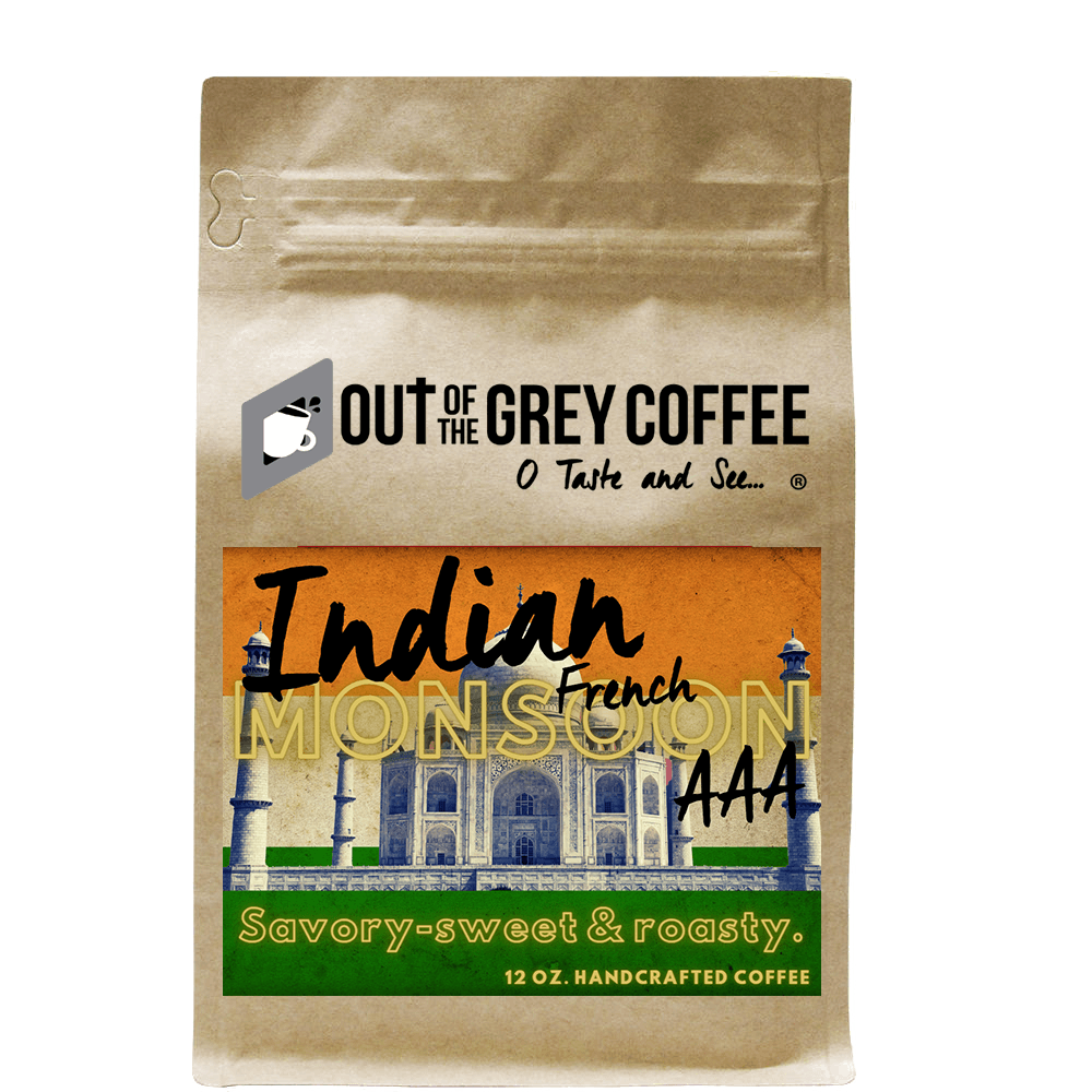 Single Origin - Indian French Monsoon AAA - Specialty Coffee