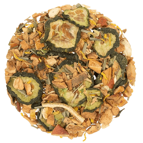 Lemon Cucumber Refresher - Handcrafted Luxury Loose-Leaf Tea