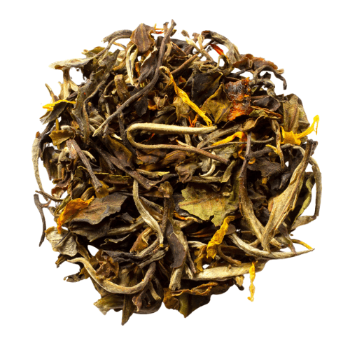 White Ginger Orange Peach - Handcrafted Luxury Loose-Leaf Tea