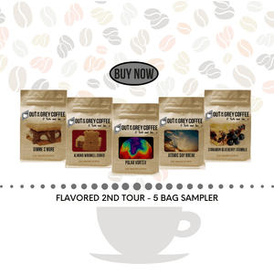 Extraordinary coffee and tea handcrafted by Out Of The Grey Coffee delivered to your door.