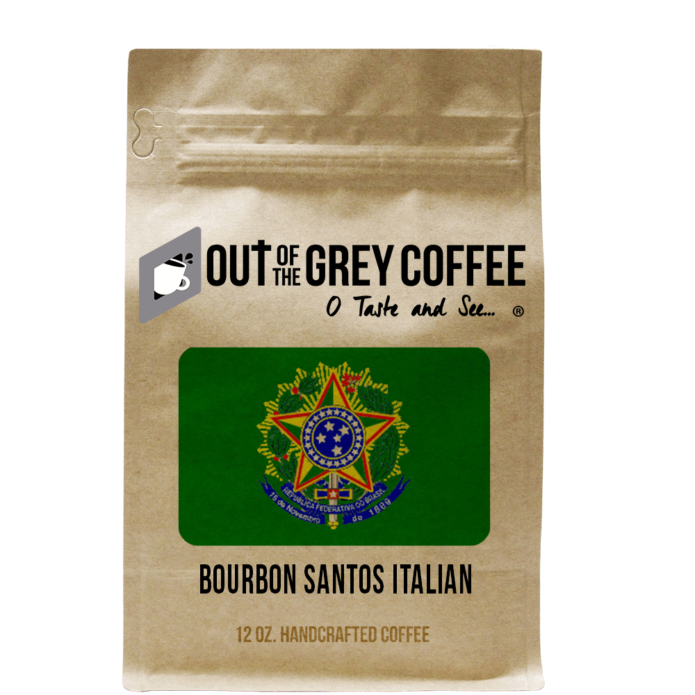 Single Origin - Brazilian Bourbon Santos Italian - Specialty Coffee