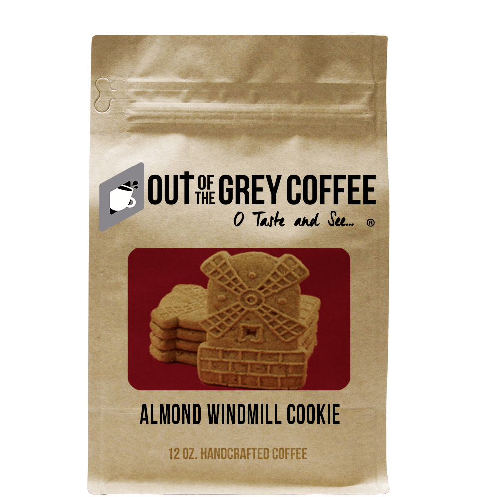 Almond Windmill Cookie - Flavored Coffee