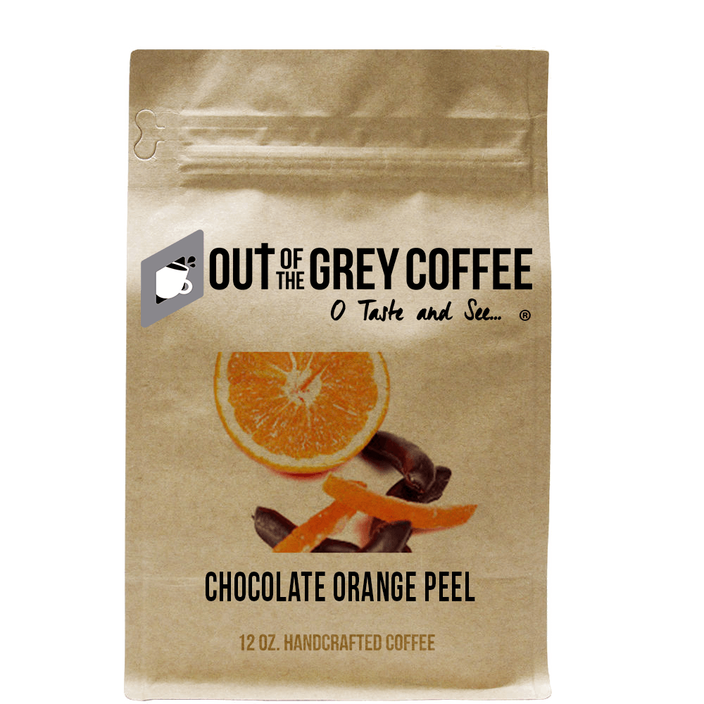 Chocolate Orange Peel - Flavored Coffee