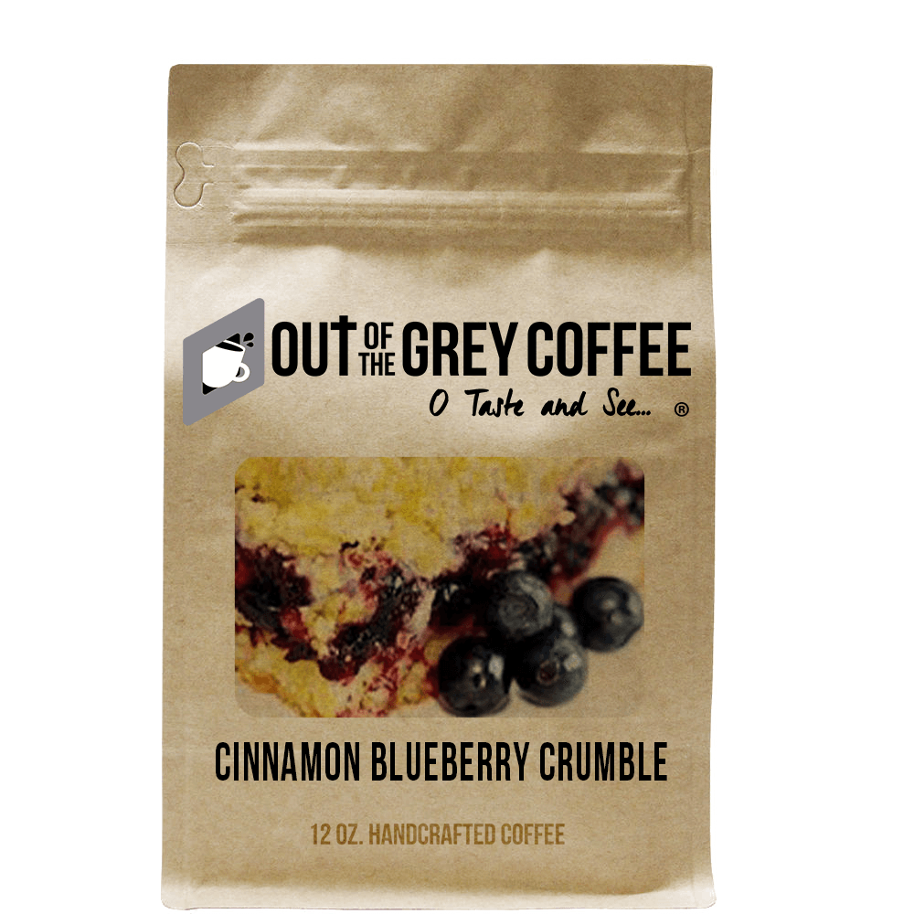 Cinnamon Blueberry Crumble - Flavored Coffee