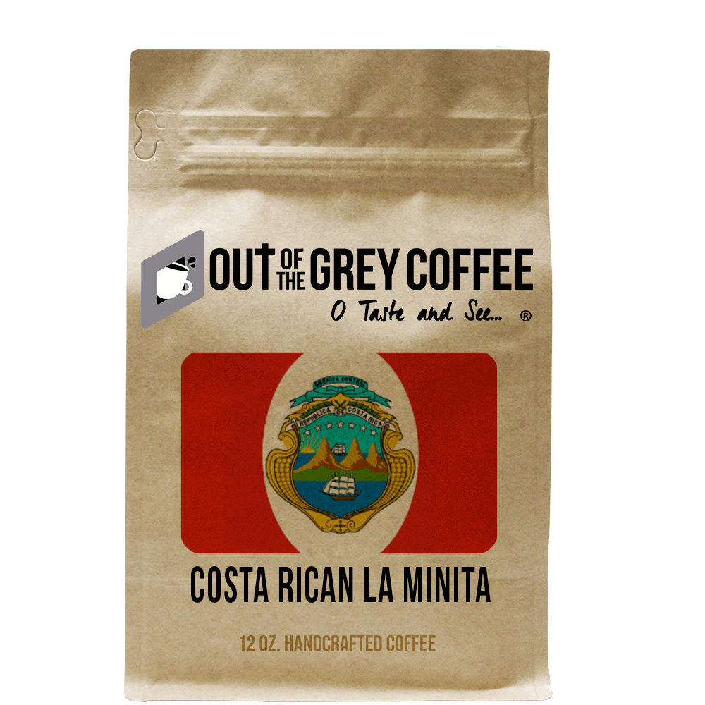 Single Origin - Costa Rican La Minita SHB - Rainforest Alliance Certified Coffee