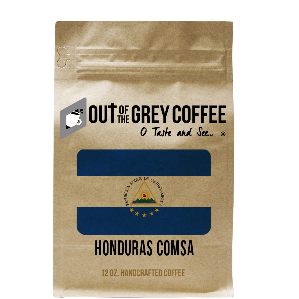 Single Origin - Honduras  COMSA SHG HONEY - Fair Trade Coffee