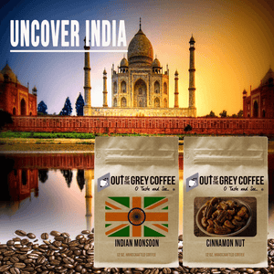 Extraordinary coffee and tea handcrafted by Out Of The Grey Coffee delivered to your door.