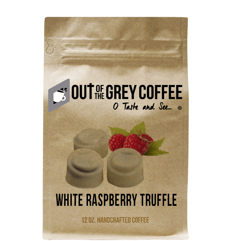 White Chocolate Raspberry Truffle - Flavored Coffee